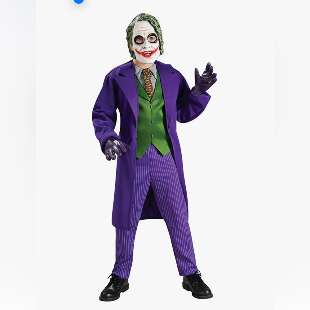 Rubie's Batman the dark knight deluxe the joker child costume 4/6 years old